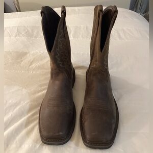 ARIAT MEN'S GROUNDBREAKER WESTERN WORK BOOTS